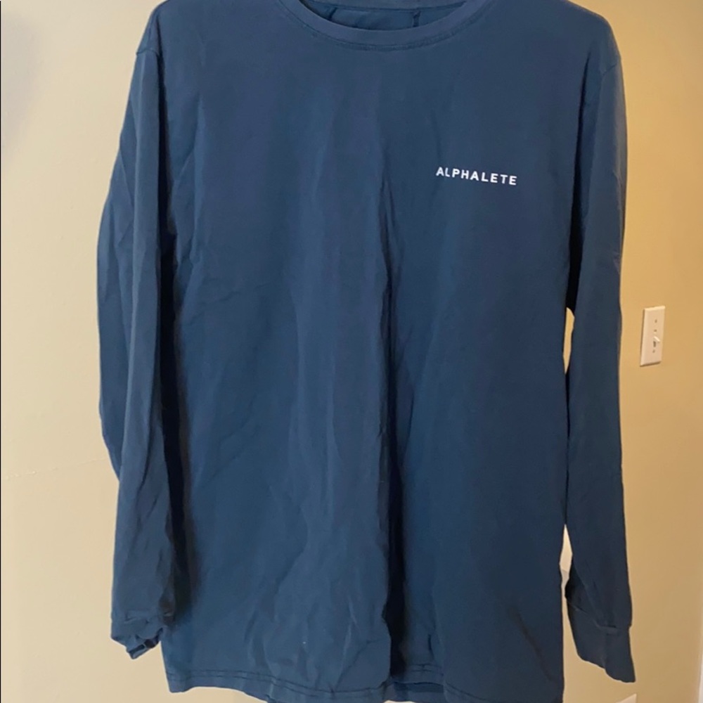 Alphabets Men’s Medium Long Sleeve Shirt